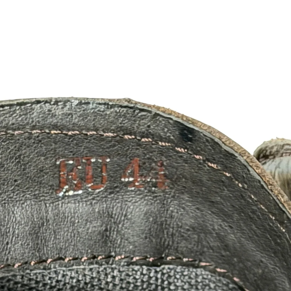 Stonefly Brown Leather Moc Toe Chukka Boots Men's‎ EU 44 10.5-11